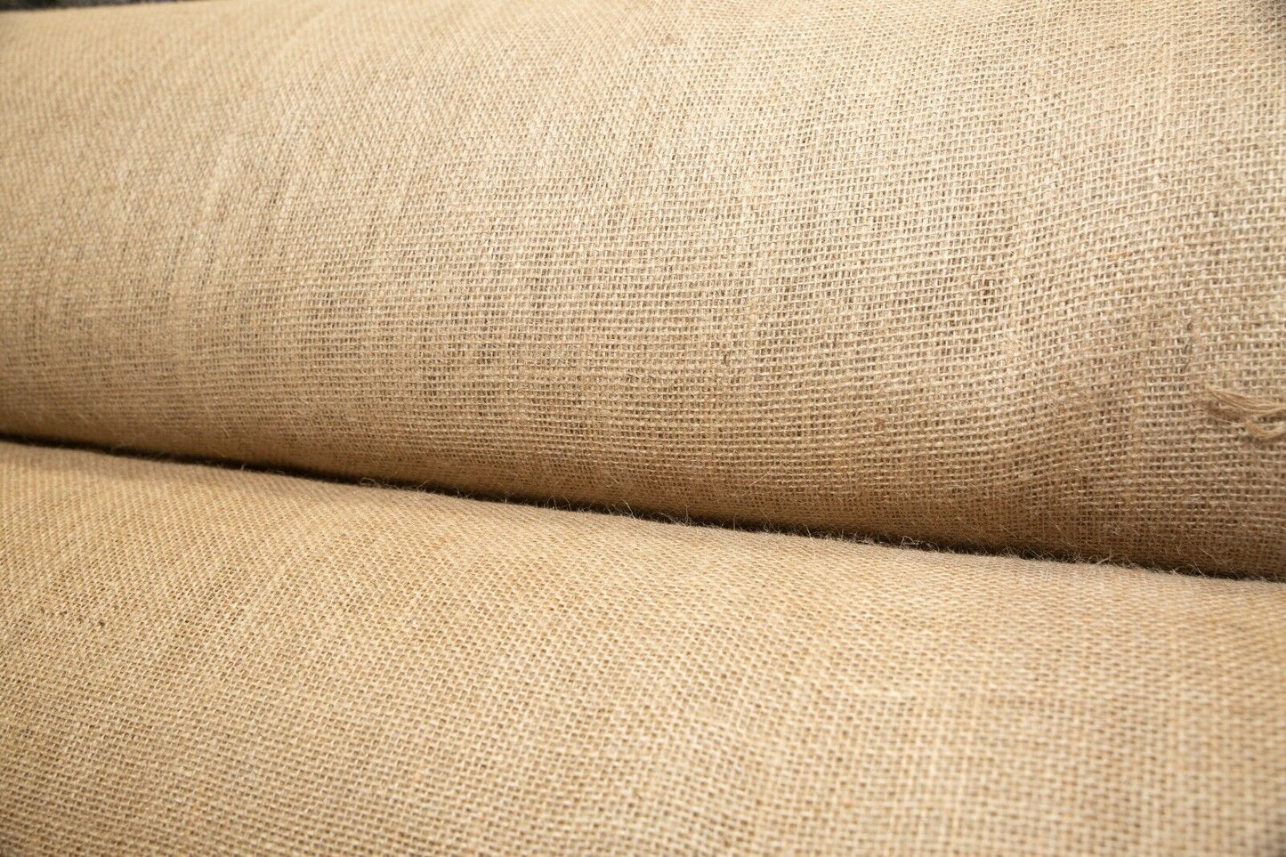 Burlap Windbreak