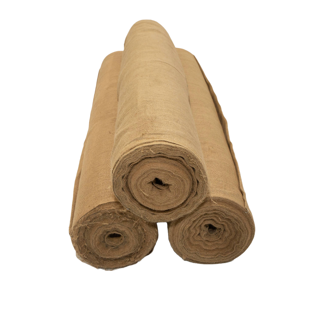 Burlap Windbreak
