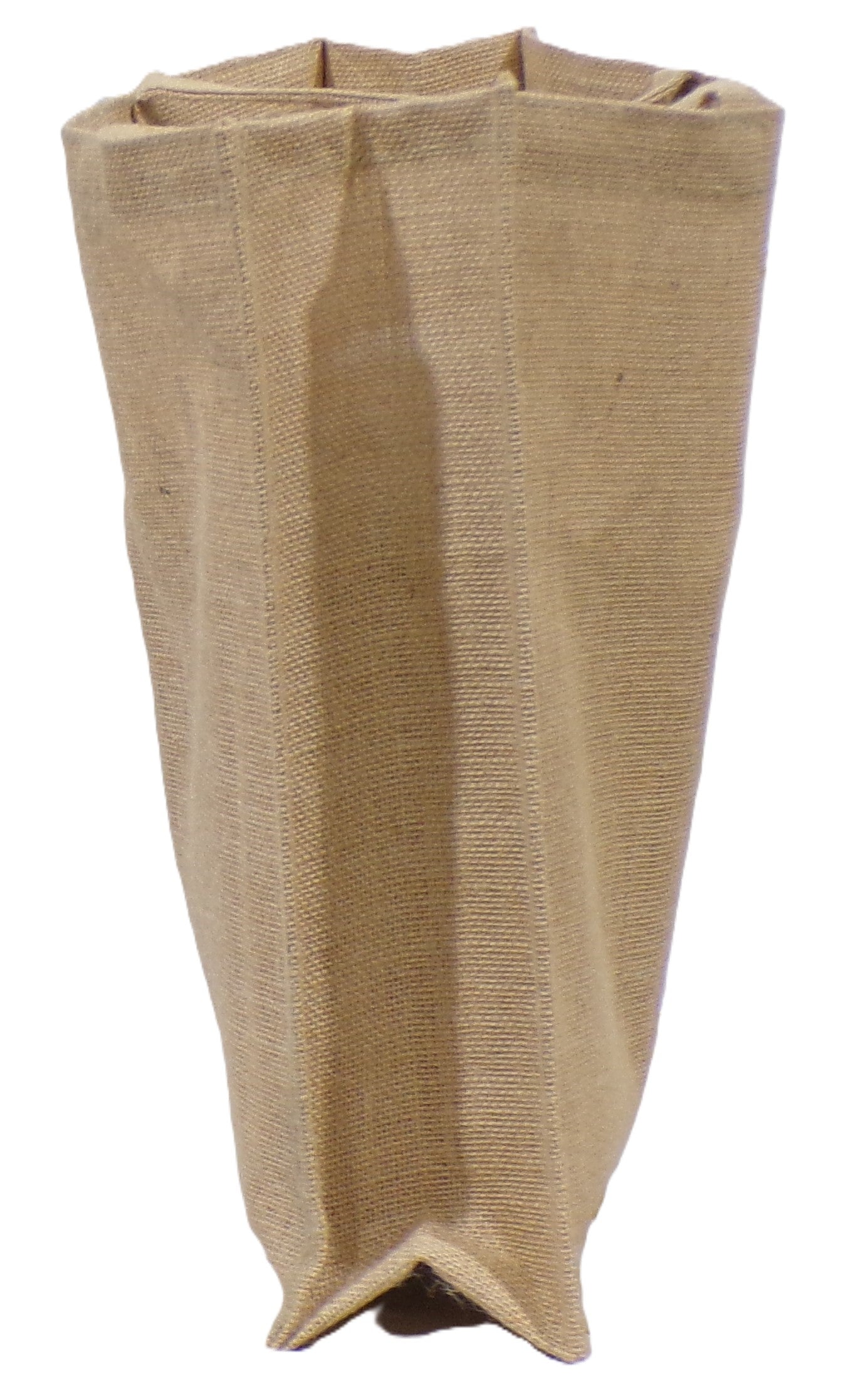 16X4.5X15" LAMINATED BURLAP BAG W/HANDLES (Single Bag)